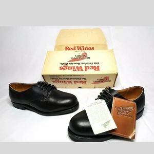 NWT VTG Red Wing Shoes 9.5 Steel Toe Dress Men's